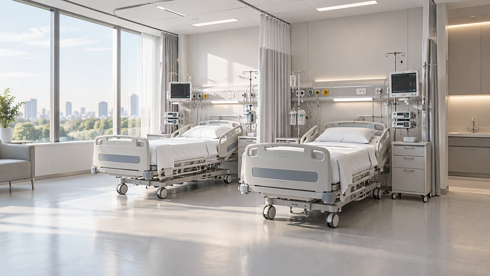 ICU Layout & Infrastructure Concept