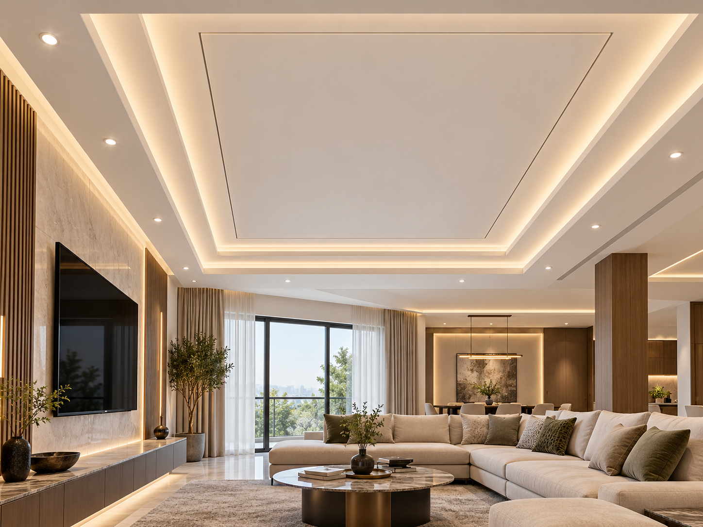 Gypsum Board product or project by Noori Contractor & Engineers in Nagpur