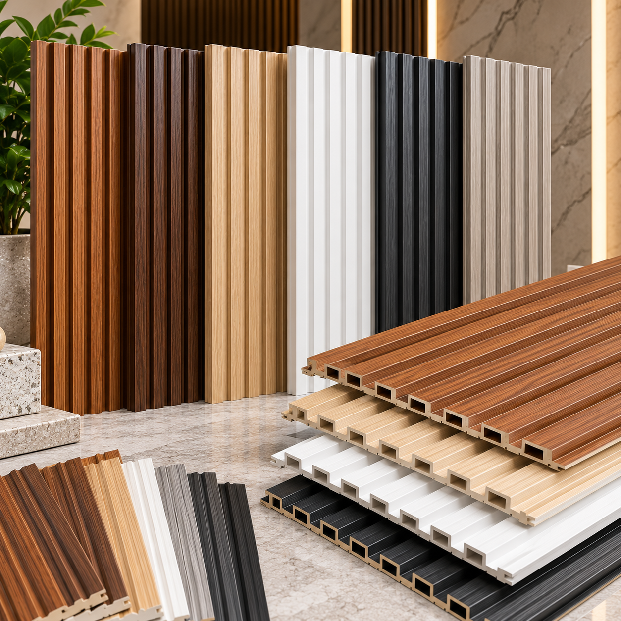 Fluted Panels product or project by Noori Contractor & Engineers in Nagpur