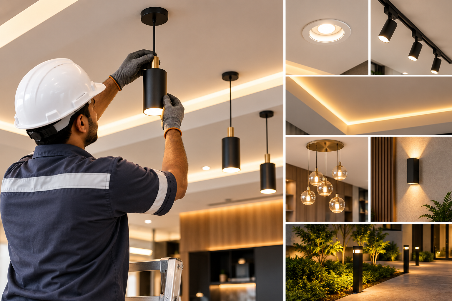 Lighting Work product or project by Noori Contractor & Engineers in Nagpur