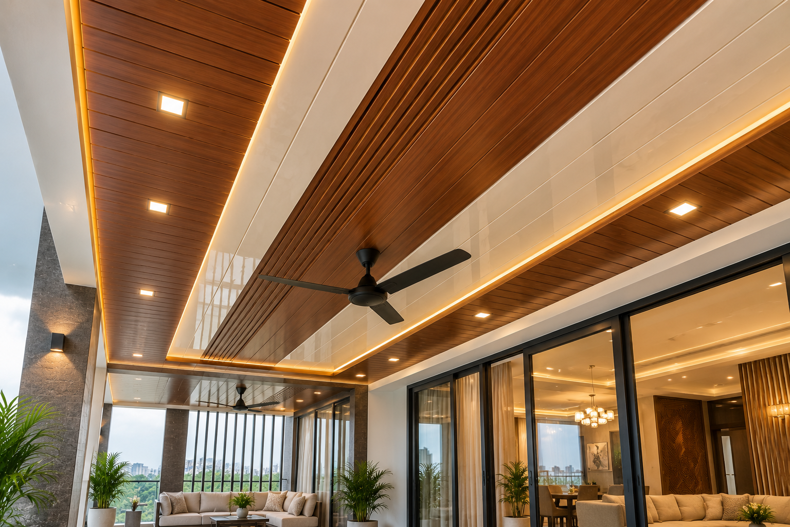 PVC Ceiling product or project by Noori Contractor & Engineers in Nagpur